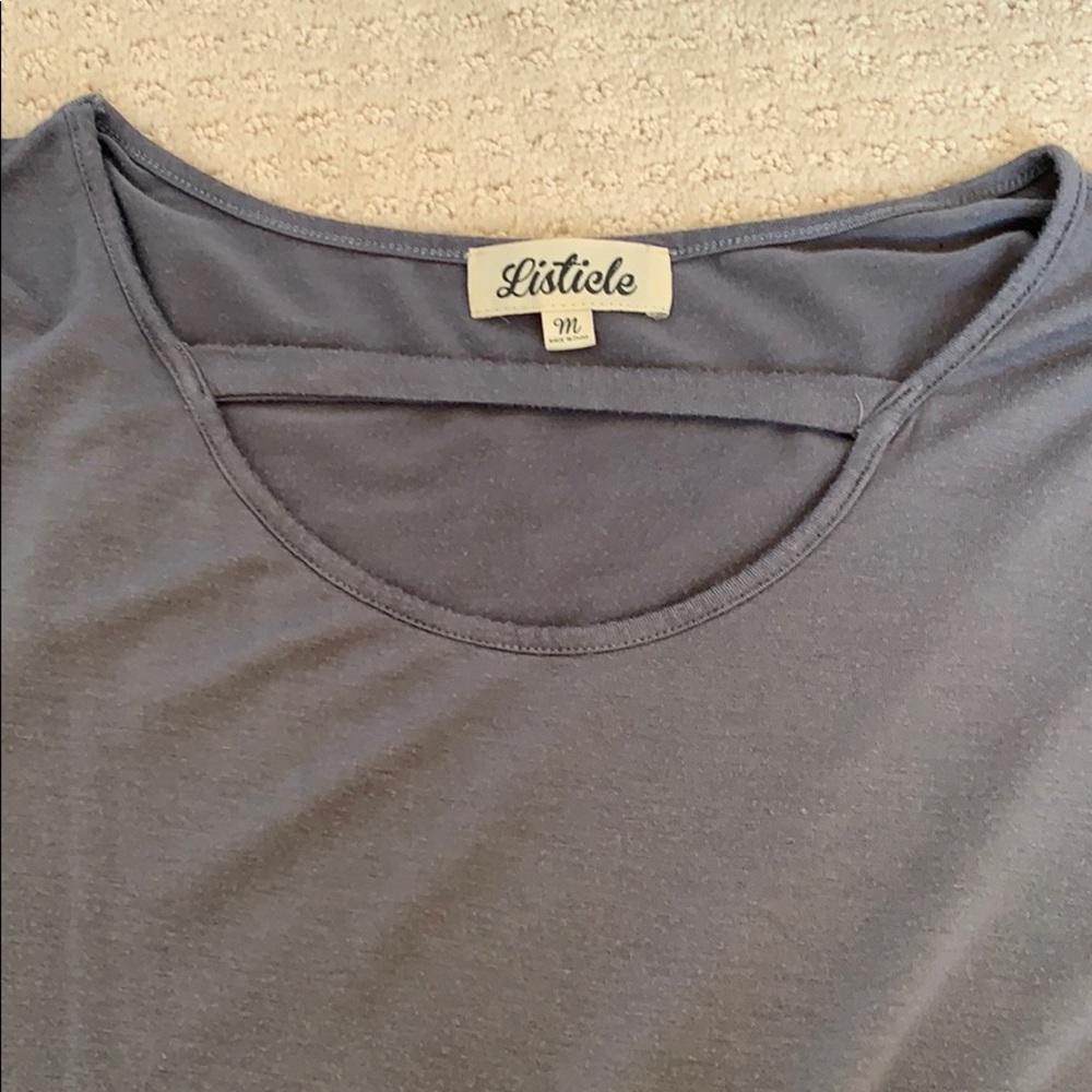 Dusty blue top - Picture 2 of 3